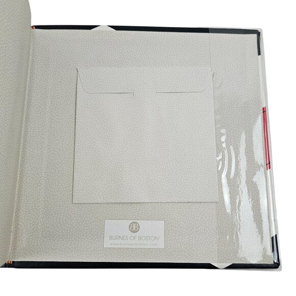Burnes Of Boston Photo Album Chevron Design Archival Quality Photo Safe Pages - Picture 8 of 9